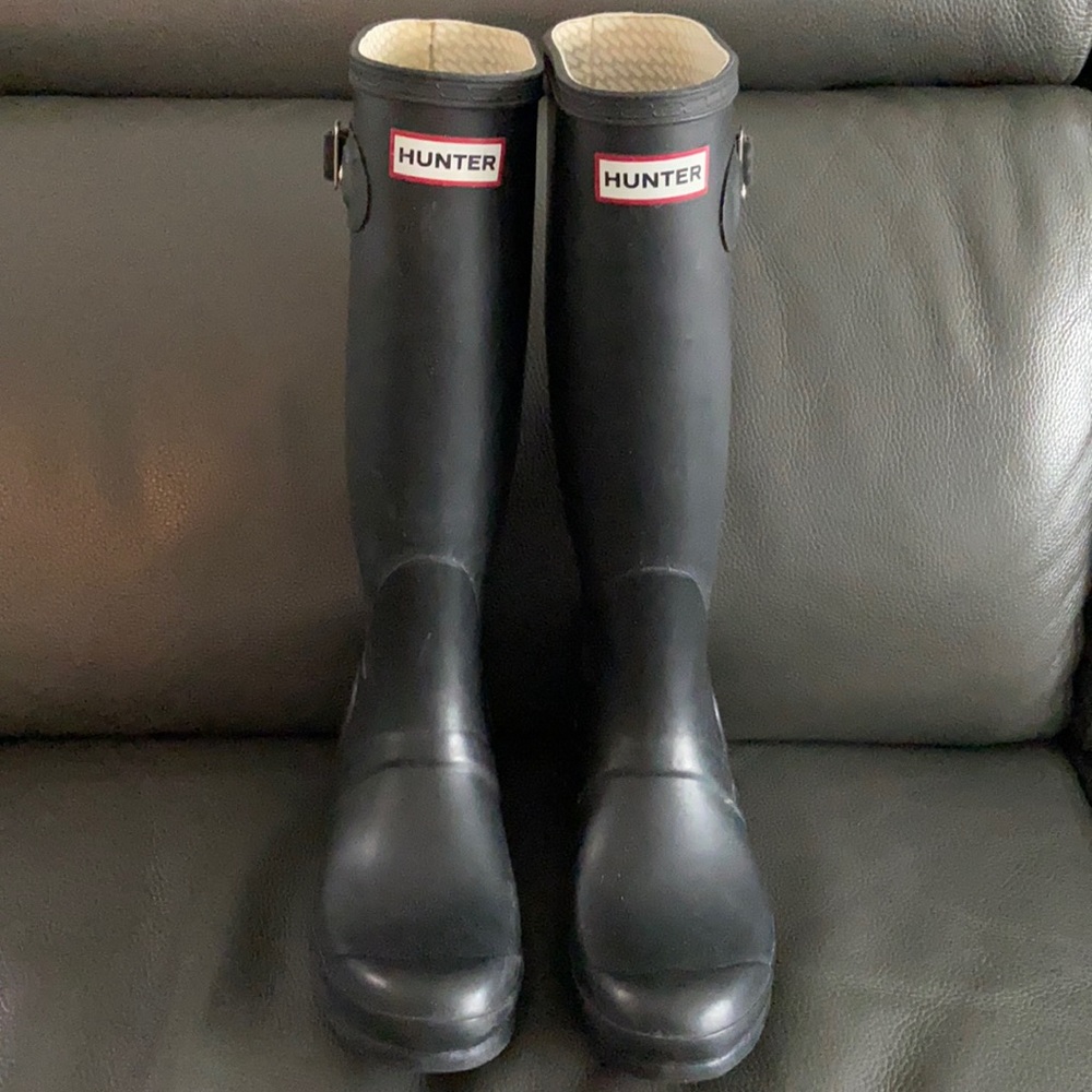 Black Hunter Boots